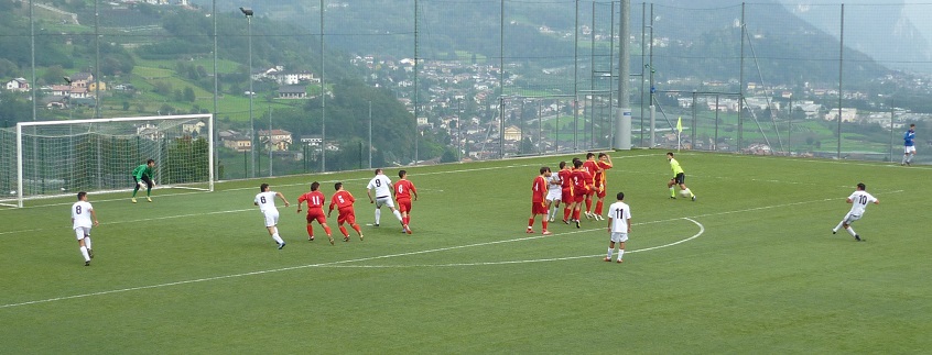 punizione gol vs aldeno