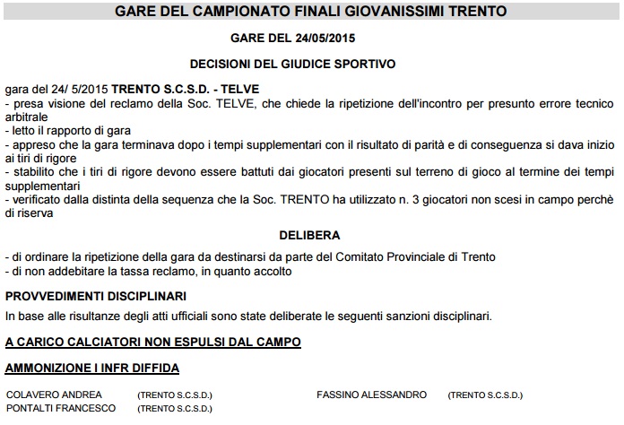 comunicato 115 del 26 maggio 2015